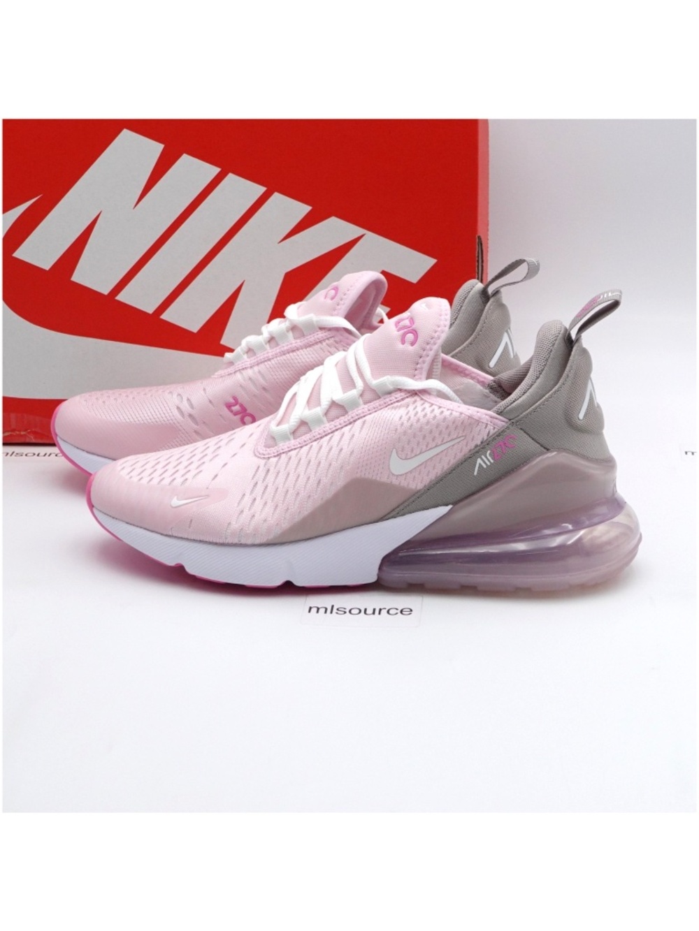 NEW Nike Air Max 270 BG Sneakers IB4435-663 Pink Foam